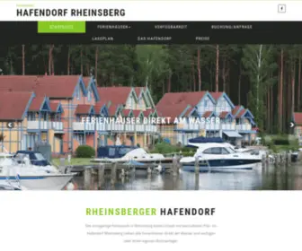 Rheinsberger-Hafendorf.de(Hafendorf Rheinsberg) Screenshot