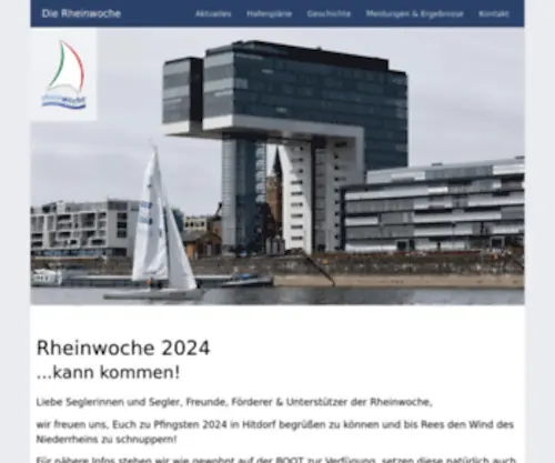 Rheinwoche.org(Die Rheinwoche) Screenshot