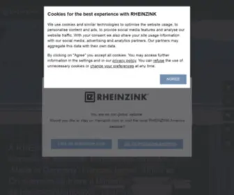 Rheinzink.hu(Kezdő) Screenshot