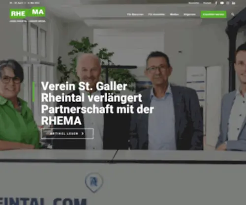 Rhema.ch(RHEMA Rheintalmesse) Screenshot