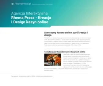 Rhemapress.pl(Rhema Press) Screenshot