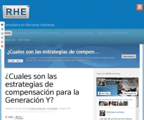 Rhempresariales.com.ar(Recursos Humanos Empresariales) Screenshot