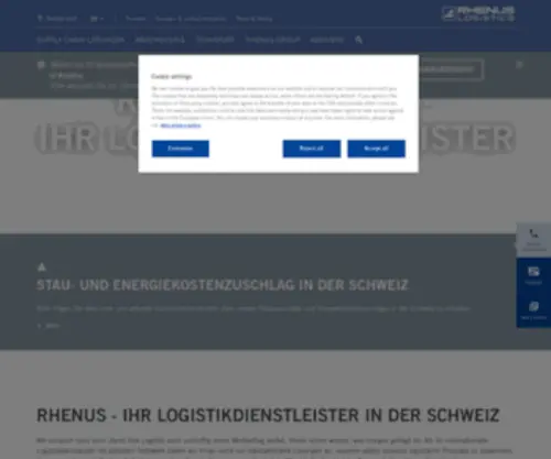 Rhenus.ch(rhenus) Screenshot