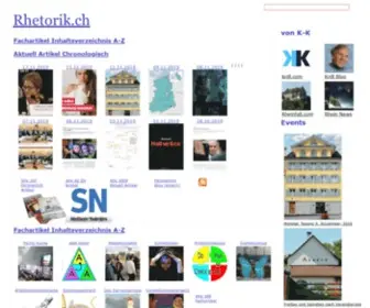 Rhetorik.ch(Rhetorik) Screenshot