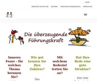Rhetorikseminar.org(Rhetorikseminare für Manager in der Sandwich) Screenshot