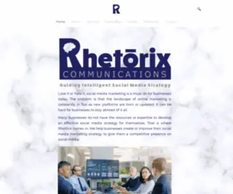 Rhetorixcom.com(Rhetōrix Communications) Screenshot