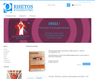 Rhetos.pl(Wydawnictwo RHETOS) Screenshot