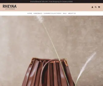 Rheyaa.com(Rheyaa Los Angeles) Screenshot