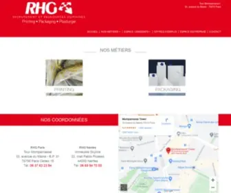 RHG-France.com(Recrutement et Ressources Humaines) Screenshot