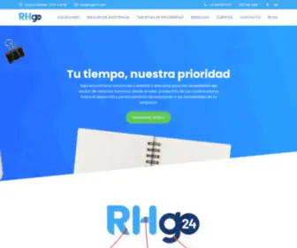 Rhgo24.com(Tu aliado tecnológico en recursos humanos) Screenshot