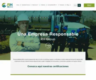 RHgroup.com.co(RH Group) Screenshot