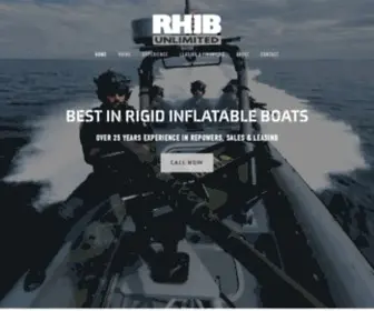 Rhibunlimited.com(RHIB Unlimited) Screenshot