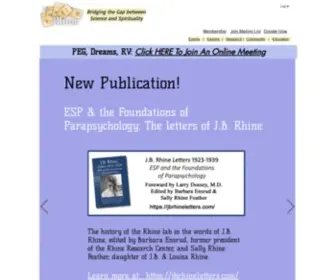 Rhine.org(Rhine Research Center) Screenshot