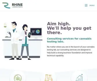 Rhinelaboratories.com(Rhine Laboratories) Screenshot