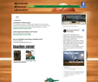 Rhinelanderbasketball.com(Basketball2) Screenshot