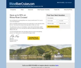 Rhinerivercruises.com(Rhine River Cruises) Screenshot