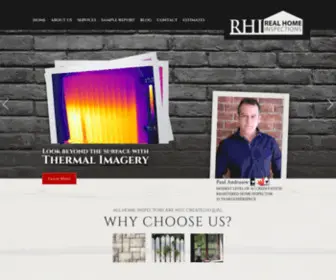 Rhiniagara.com(Real Home Inspections Niagara) Screenshot