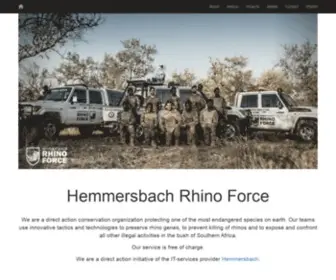 Rhino-Force.org(Hemmersbach Rhino Force Anti) Screenshot