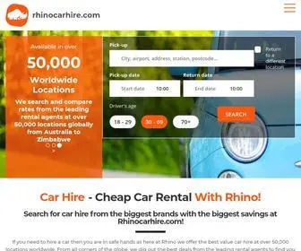 Rhinocarhire.com(Car Hire) Screenshot