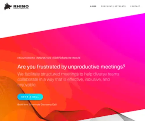 Rhinocorp.com(DESIGN SPRINTS) Screenshot