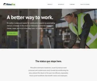 Rhinodox.com(Home) Screenshot