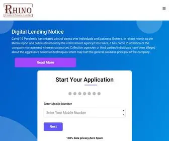 Rhinofinance.in(Rhino Finance) Screenshot