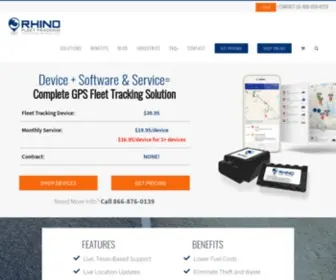 Rhinofleettracking.com(GPS Fleet Tracking System) Screenshot