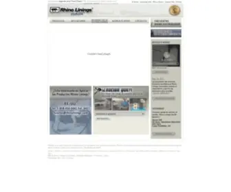 Rhinolatino.com(Rhino Linings USA) Screenshot