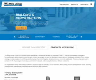 Rhinoliningsindustrial.com(Rhino Linings Industrial) Screenshot