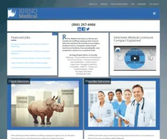 Rhinomedical.com(Rhino Medical Services) Screenshot