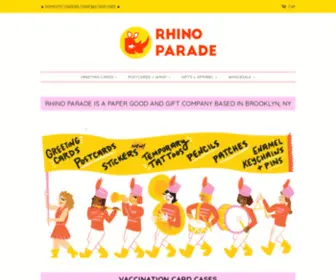 Rhinoparade.nyc(Rhino Parade) Screenshot