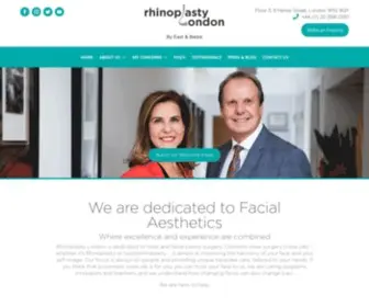 Rhinoplastylondon.co.uk(Rhinoplasty) Screenshot