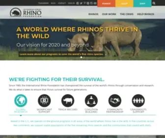 Rhinos.org(Rhinos) Screenshot