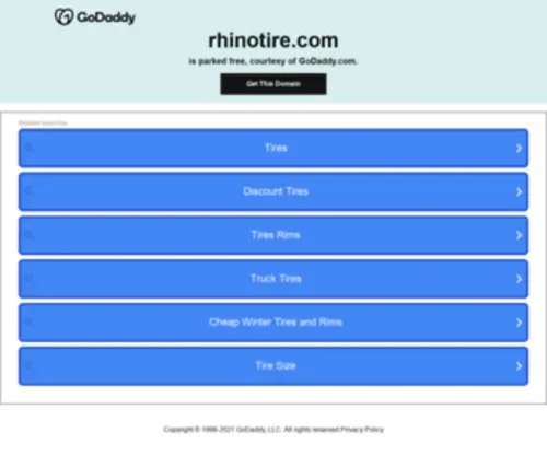 Rhinotire.com(Rhinotire) Screenshot