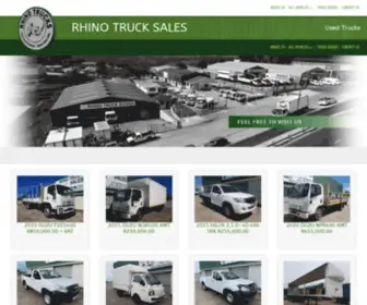 Rhinotrucksales.co.za(Used Trucks) Screenshot