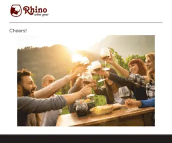 Rhinowinegear.com(Rhino Wine Gear) Screenshot