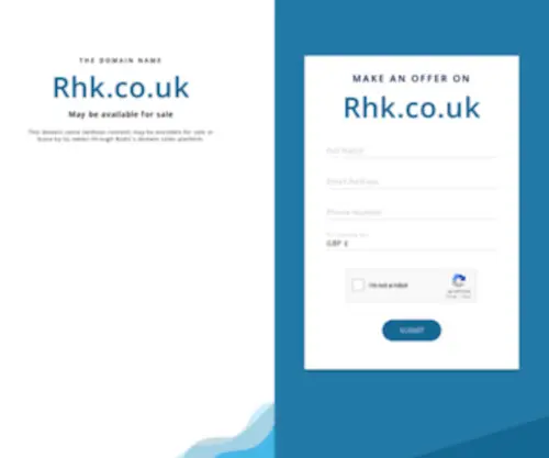 RHK.co.uk(Accountants in Gateshead) Screenshot