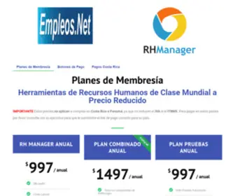 Rhmanager.net(RH Manager) Screenshot