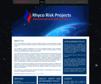 RHMS.co.za(Rhyco Risk Projects) Screenshot