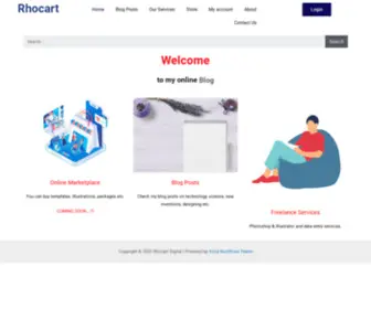 Rhocart.com(Rhocart Digital) Screenshot