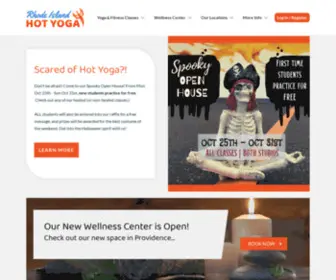 Rhodeislandhotyoga.com(Rhode Island Hot Yoga) Screenshot