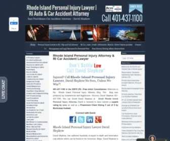 Rhodeislandpersonalinjuryattorneyblog.com(Rhode Island Personal Injury Attorney) Screenshot