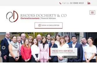 Rhodesdocherty.com.au(Rhodes Docherty & Co) Screenshot