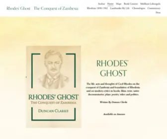 Rhodesghost.com(Rhodes' Ghost) Screenshot