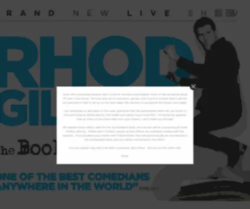 Rhodgilbertcomedian.com(Rhod Gilbert) Screenshot