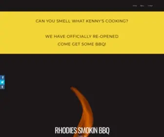 Rhodiesbbq.com(Rhodies Smokin BBQ) Screenshot