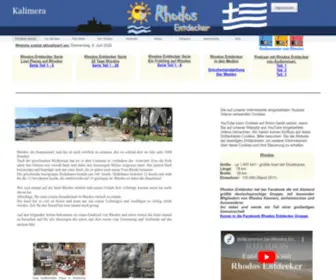 Rhodos-Entdecker.com(Rhodos Entdecker) Screenshot