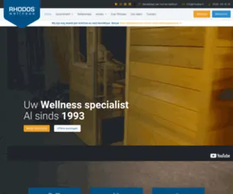 Rhodos.nl(Welkom bij Rhodos Wellness) Screenshot