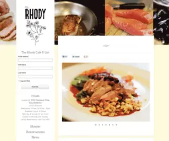 Rhodycafe.com(The Rhody Cafe) Screenshot