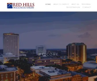 Rhofs.com(Red Hills Oral & Facial Surgery) Screenshot